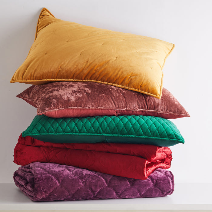 Levtex Home Abruzzi Velvet Spice Quilt Quilts