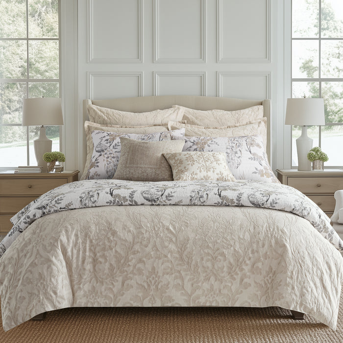 Levtex Home Alessio Embroidered Floral Pillow Decorative Pillows