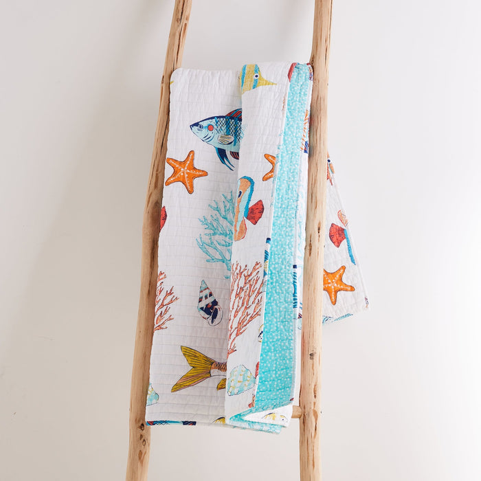 Levtex Home Barrier Reef Quilted Throw Throws