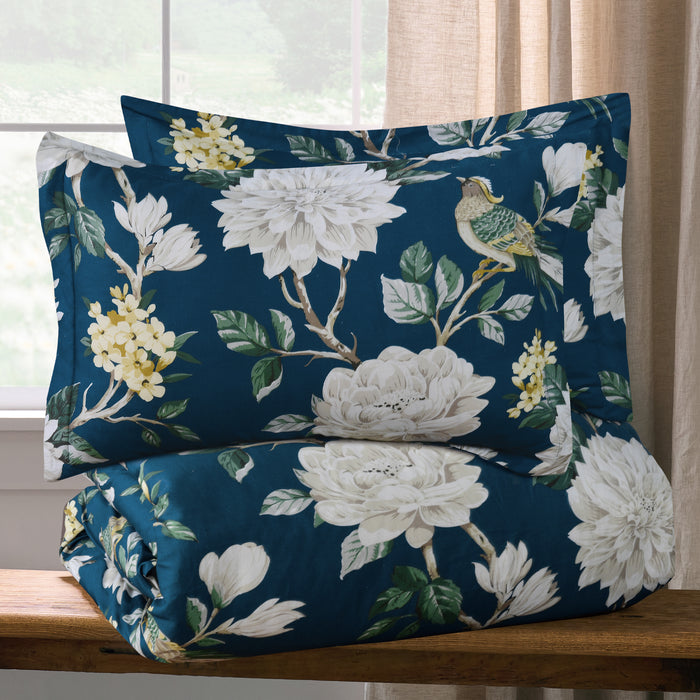 Belvedere Navy Comforter Set