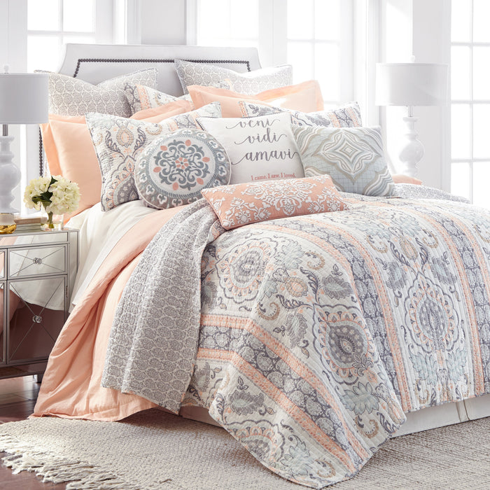 Levtex Home Darcy Veni Vidi Pillow Decorative Pillows