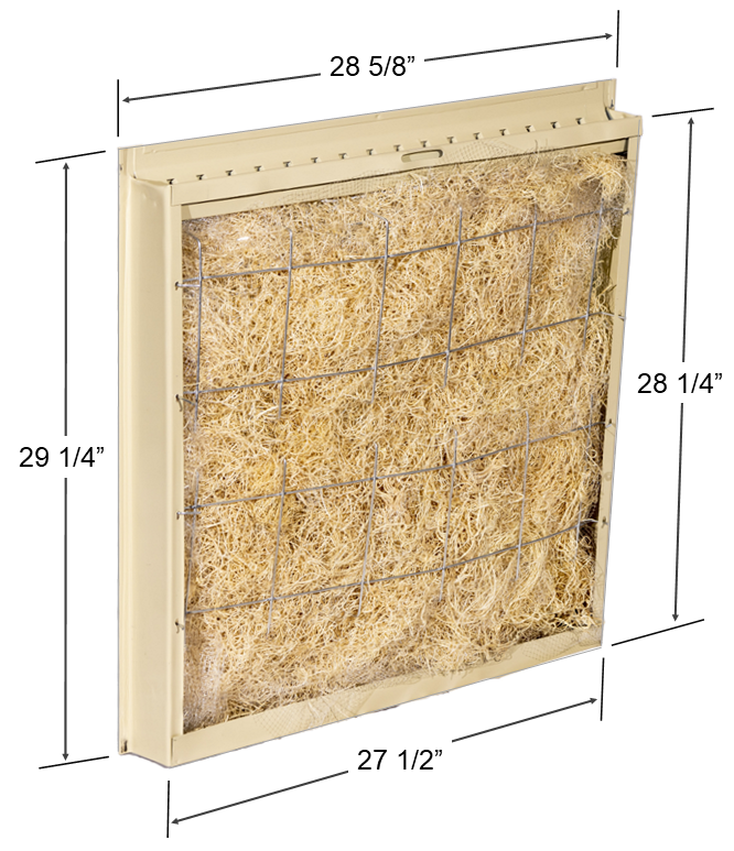 Door Panel ea W/Media, PN: DPA48