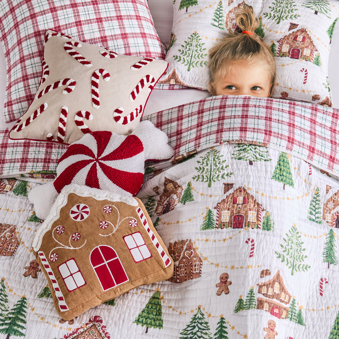 Levtex Home Gingerbread Village Quilt Quilts