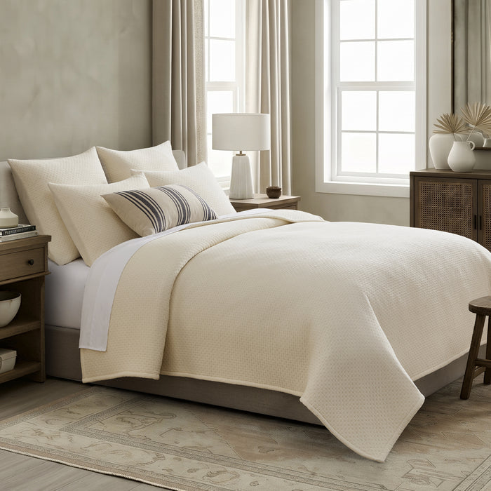 Grace Cream Euro Sham 2pk