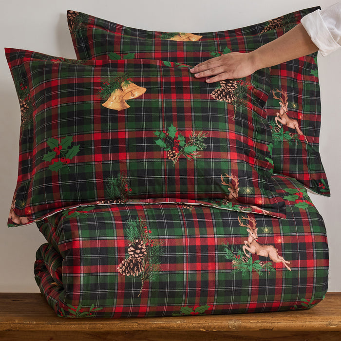 Merry Tartan Duvet Cover Set