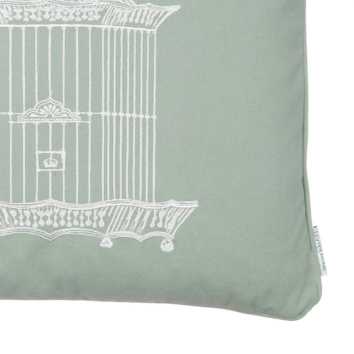 Palladium Birdcage Pillow