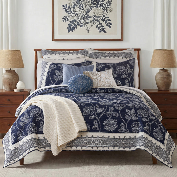 Sonoire Navy Euro Sham Set of 2