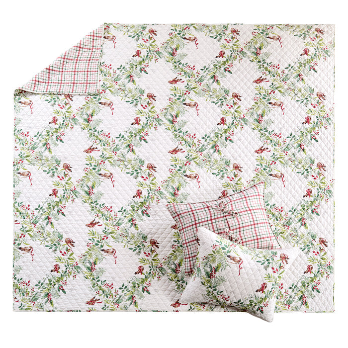 Levtex Home Tinsel Tidings Quilt Quilts