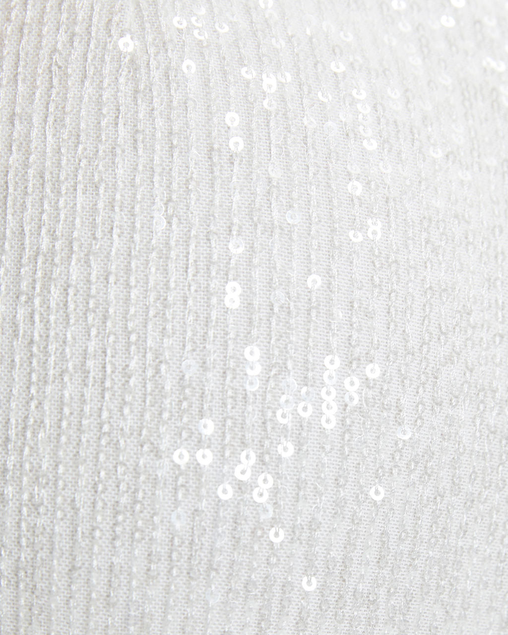 Brogan Sequin Slit Maxi Skirt - White