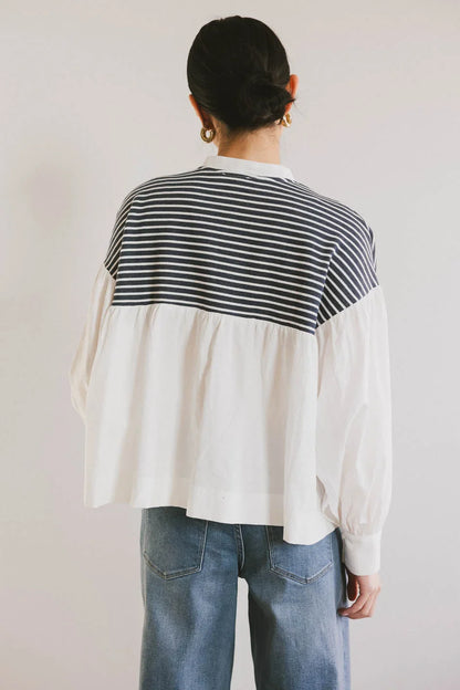 Anchor Striped Top - FINAL SALE