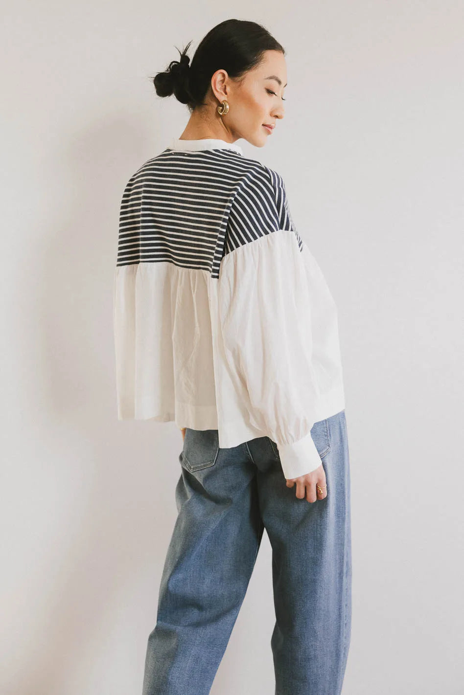 Anchor Striped Top - FINAL SALE