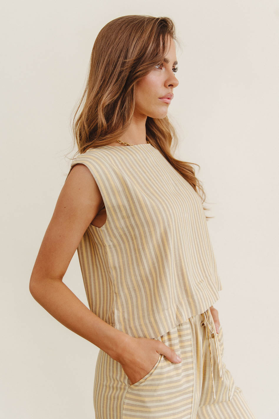 Alix Striped Tank Top - FINAL SALE
