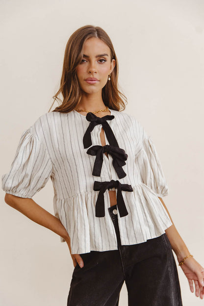 Hyland Peplum Top - FINAL SALE