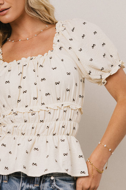 Aris Bow Blouse - FINAL SALE