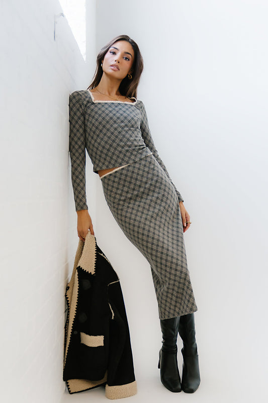 Bonnie Argyle Midi Skirt - FINAL SALE