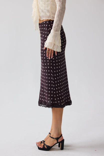 Croft Polka Dot Midi Skirt - FINAL SALE