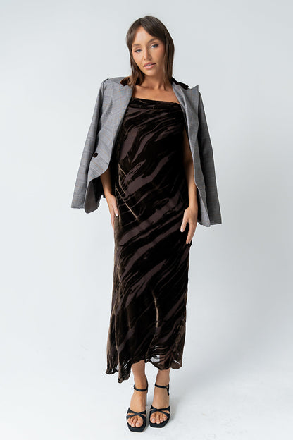 Hayden Velvet Maxi Dress