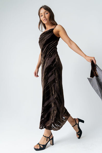 Hayden Velvet Maxi Dress