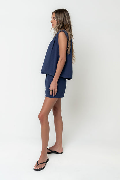 Harley Shorts in Navy