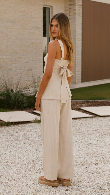 Nala Pants - Beige
