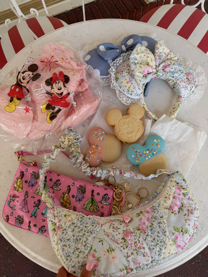 Fantasyland Bespoke Ears (Denim Polka Dot) PREORDER