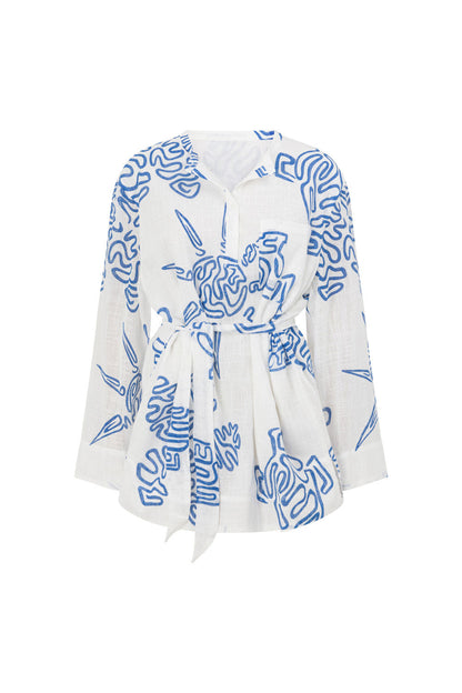 SAMPLE-Ali Dress - Evoke Blue