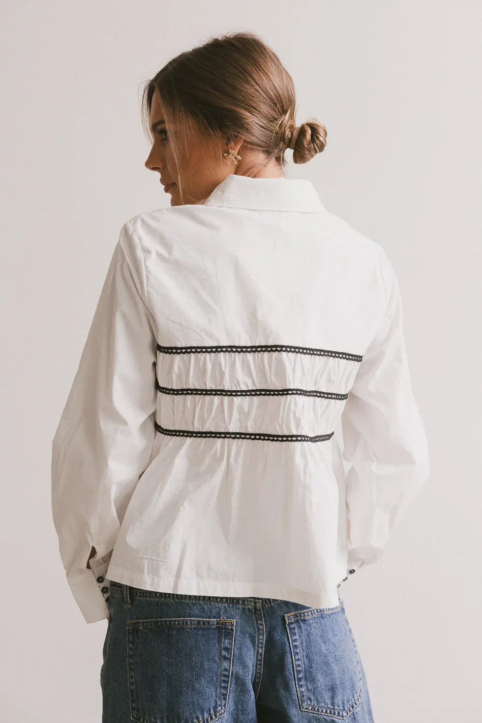 Effie Collared Blouse - FINAL SALE