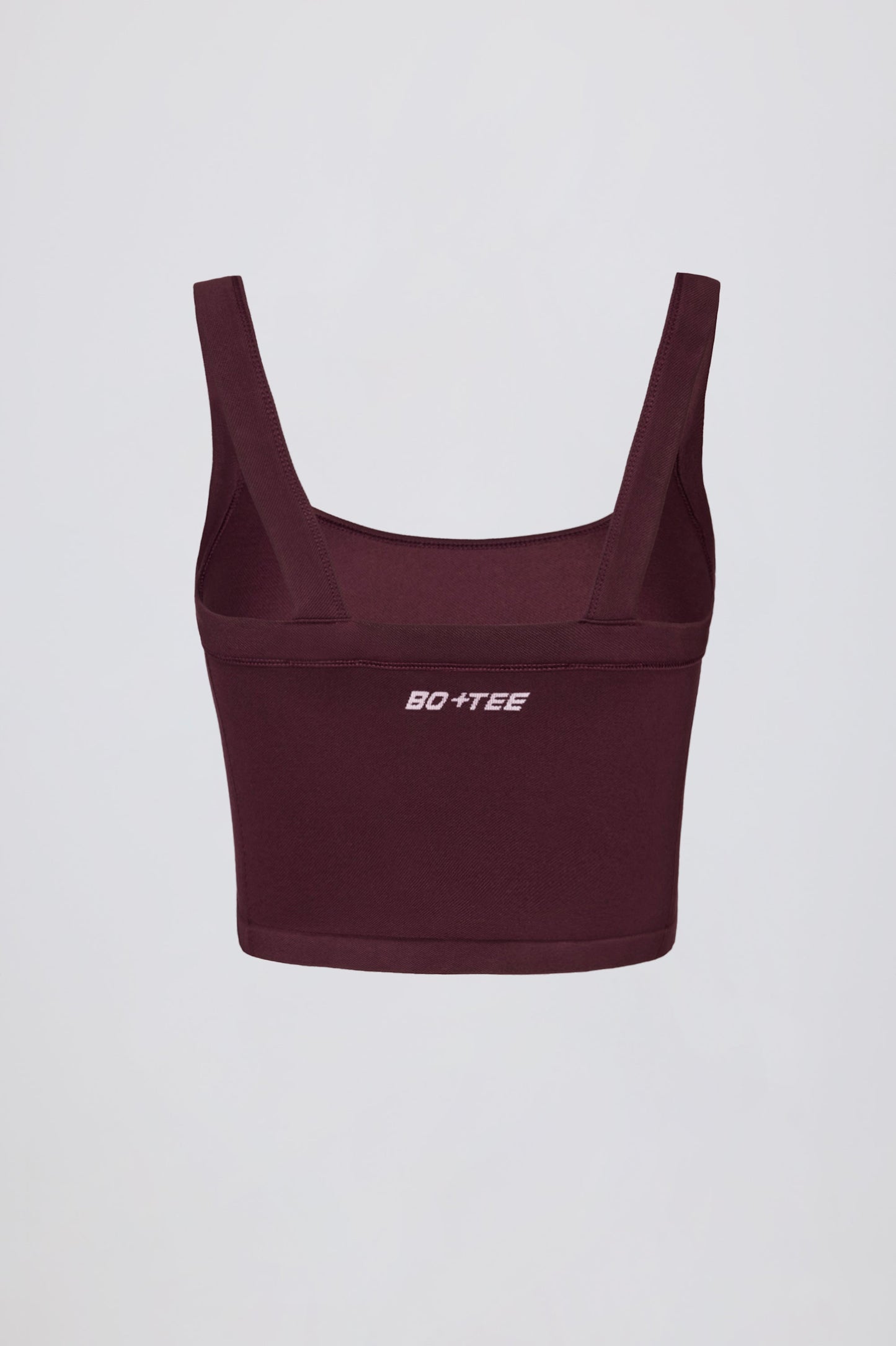 Super Sculpt Seamless Longline Camisole Top in Burgundy