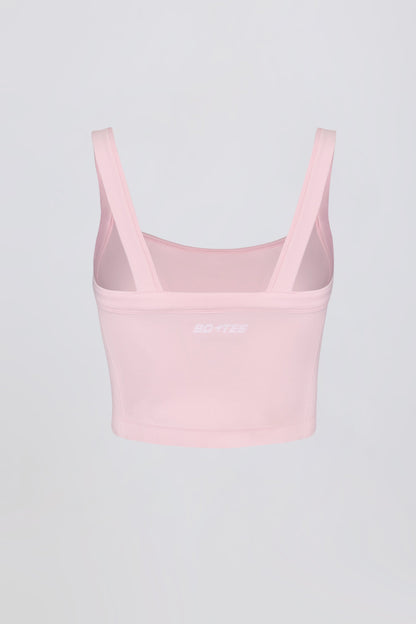 Super Sculpt Seamless Longline Camisole Top in Soft Pink