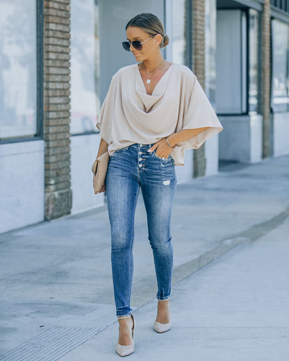 Danilynn High Rise Distressed Skinny Jeans