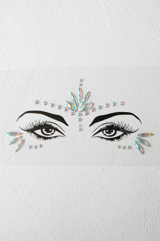 Electric Nights Face Jewels Multi G