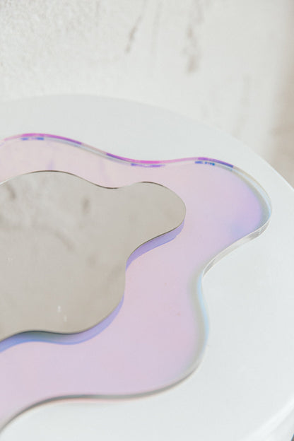 Matisse Decorative Iridescent Irregular Mirror