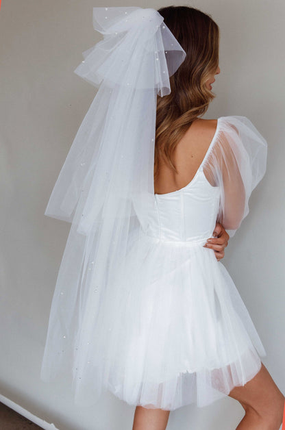 Unforgettable Pearl Veil White