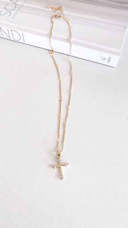 Sierra Fine Necklace Set - Gold
