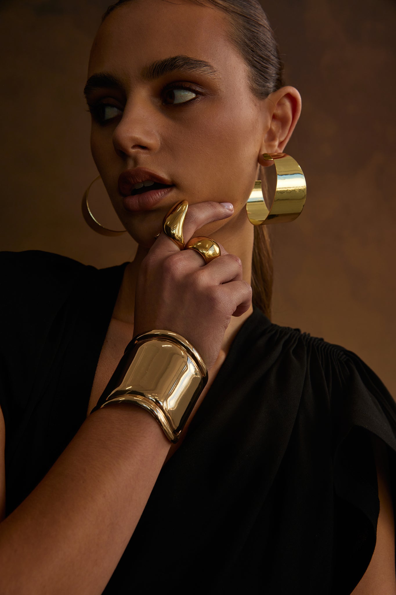 NOAH Extra Earring Gold