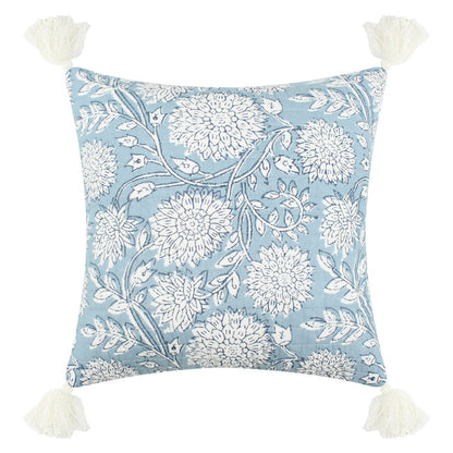 Levtex Home Adare Blue Tassel Pillow Decorative Pillows