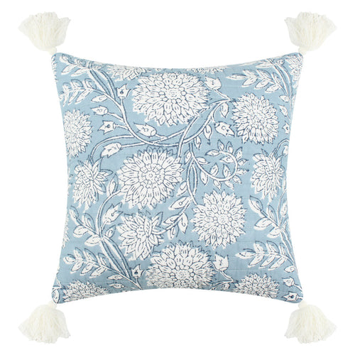Levtex Home Adare Blue Tassel Pillow Decorative Pillows