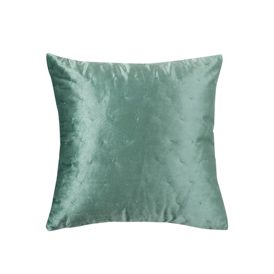 Levtex Home Alden Coral Deep Green Velvet Pillow Decorative Pillows