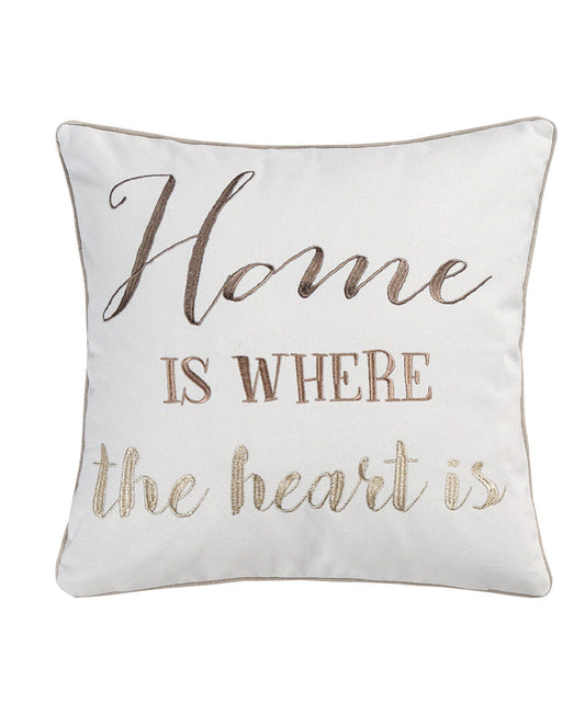 Levtex Home Angelica Linen Home Heart Tassel Pillow Decorative Pillows