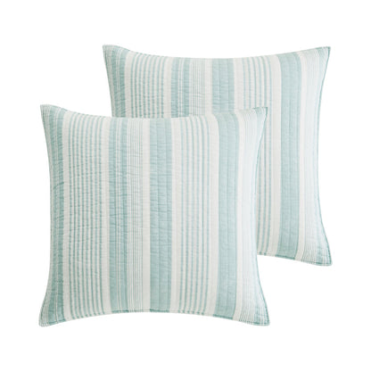 Levtex Home Aqua Breeze Euro Sham Set of 2 Euro Shams