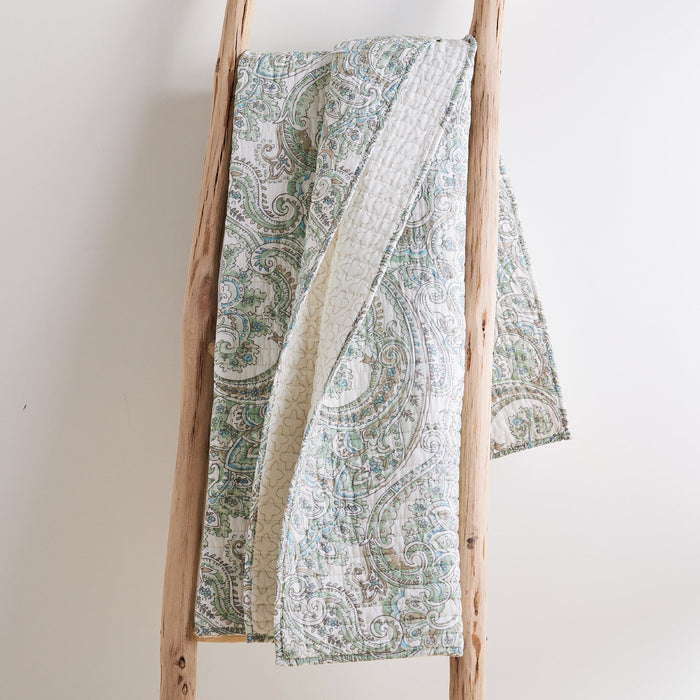 Levtex Home Assisi Mint Quilted Throw Throws