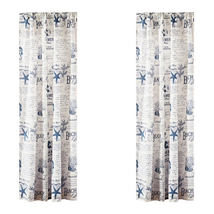 Levtex Home Beach Life Drape Panel Drapes