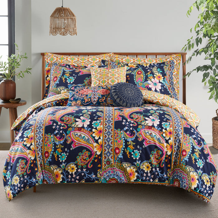 Levtex Home Bertelli Navy Duvet Cover Set Duvets