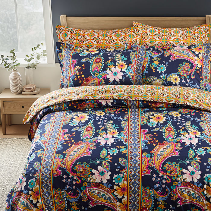 Levtex Home Bertelli Navy Duvet Cover Set Duvets