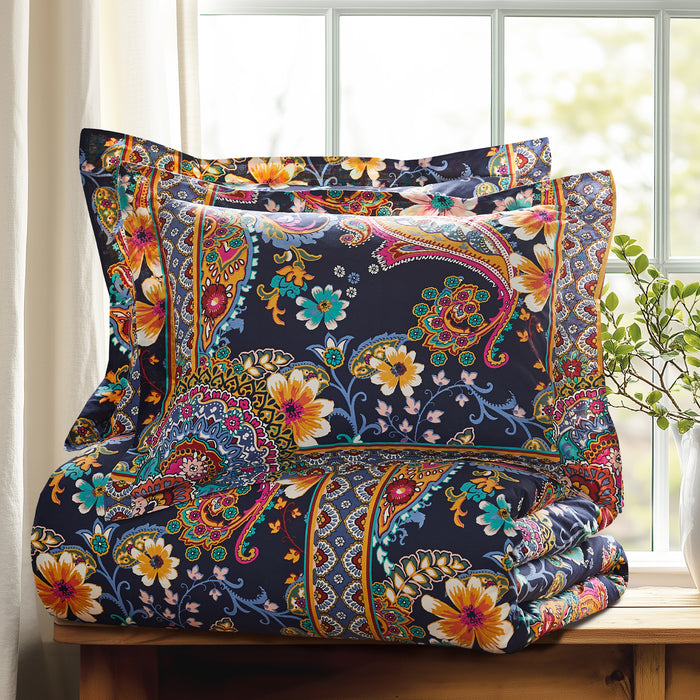 Levtex Home Bertelli Navy Duvet Cover Set Duvets