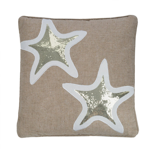 Levtex Home Blue Maui Appl. Starfish Pillow Decorative Pillows