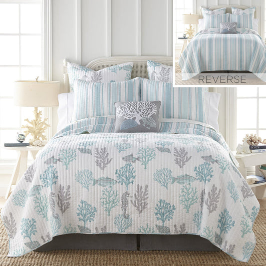 Levtex Home Cape Coral Quilt Set Quilts