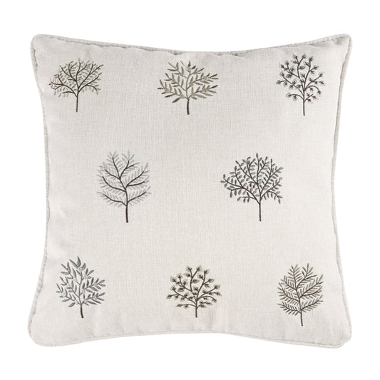 Chateau Grove Neutral Tree Pillow 16x16