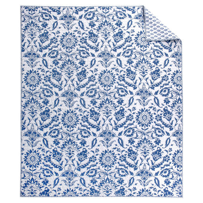 Levtex Home Clara Blue Quilted Throw Throws