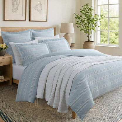 Clayton Stripes Duvet Set